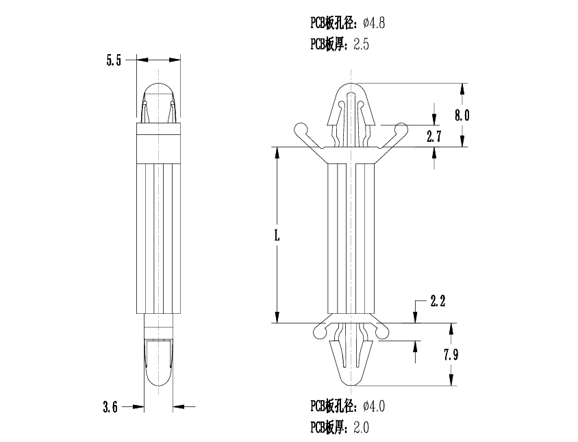 PCB Standoff CS-1016